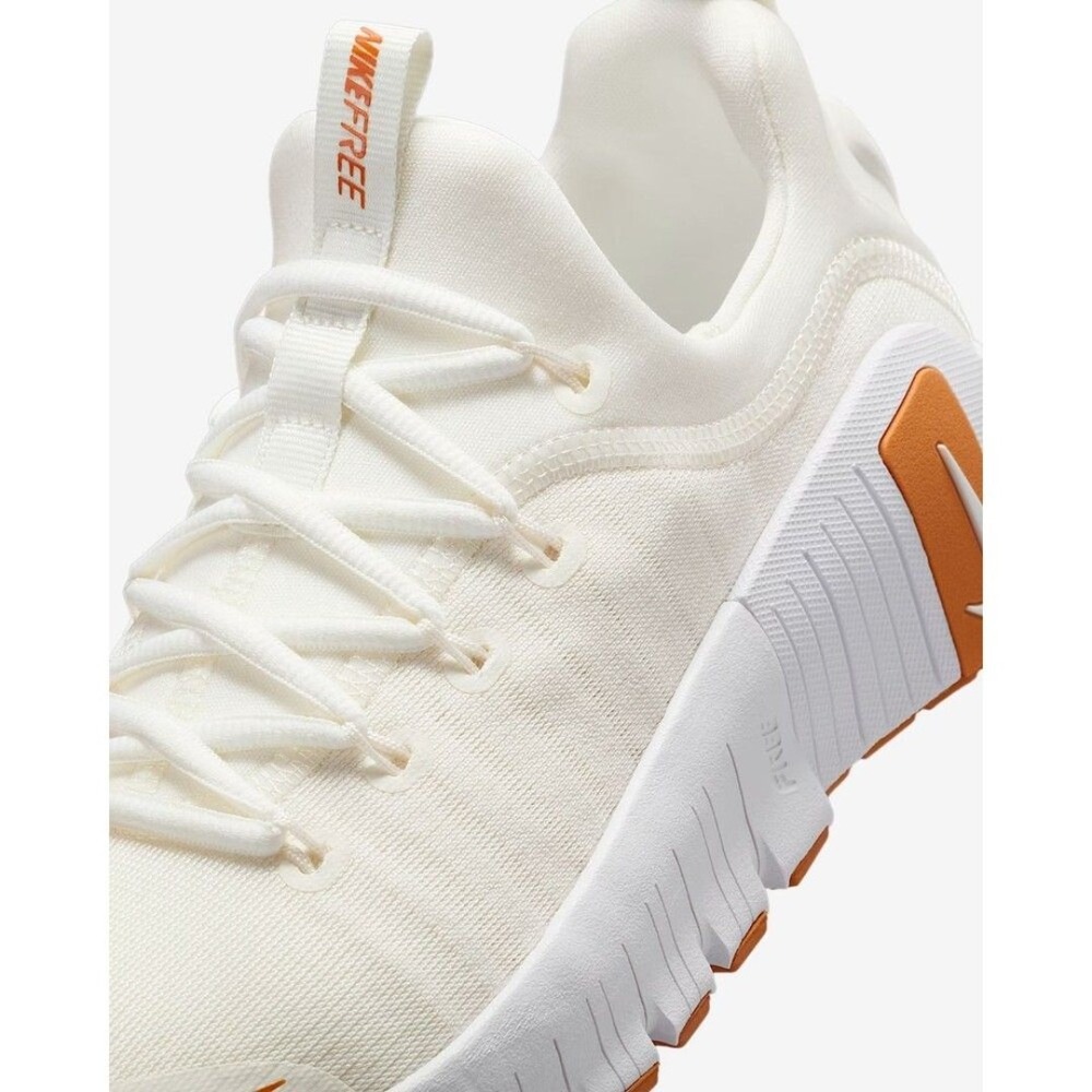 12W / 10.5M - [NEW] Women's Nike Free Metcon 6 Workout Shoes Sail FJ7126-103 - Picture 7 of 8